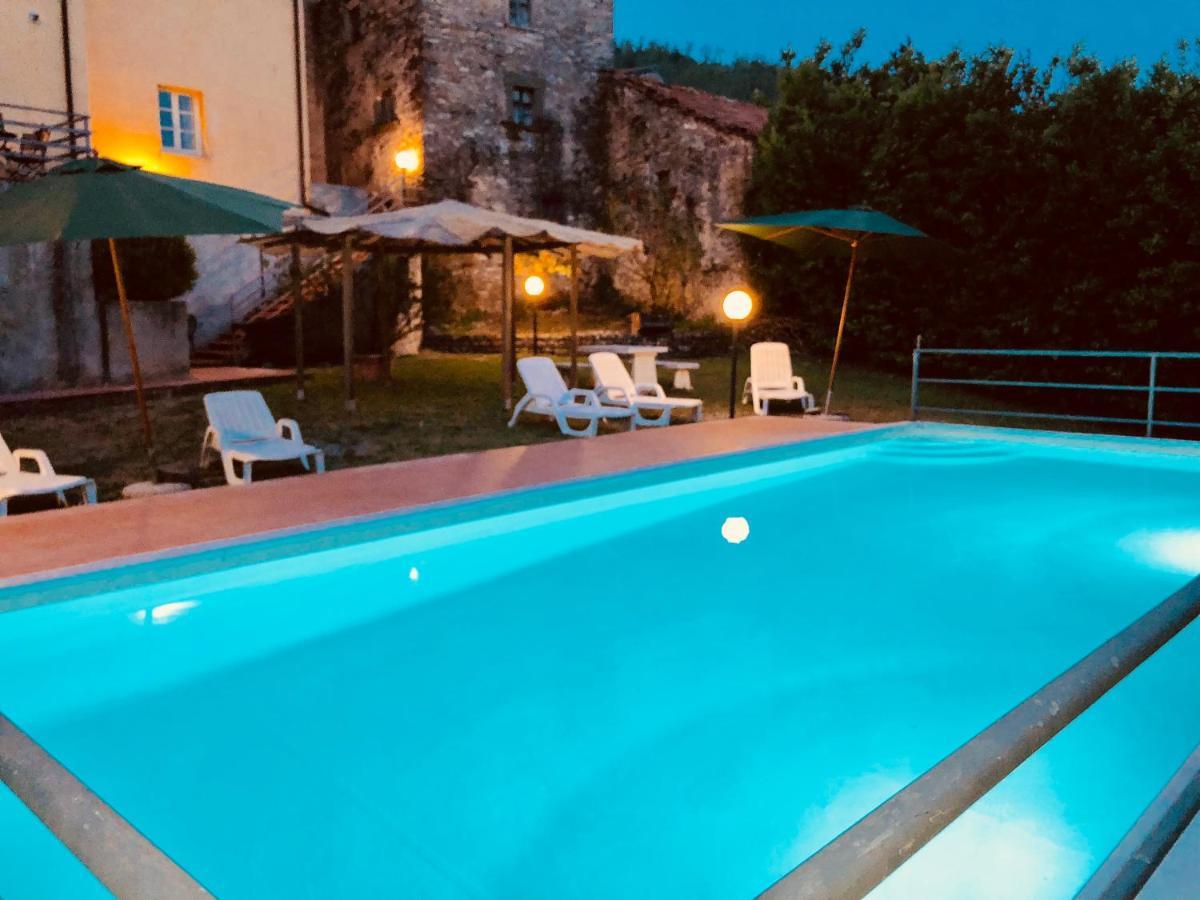 La Vecchia Canonica Фивиццано Экстерьер фото